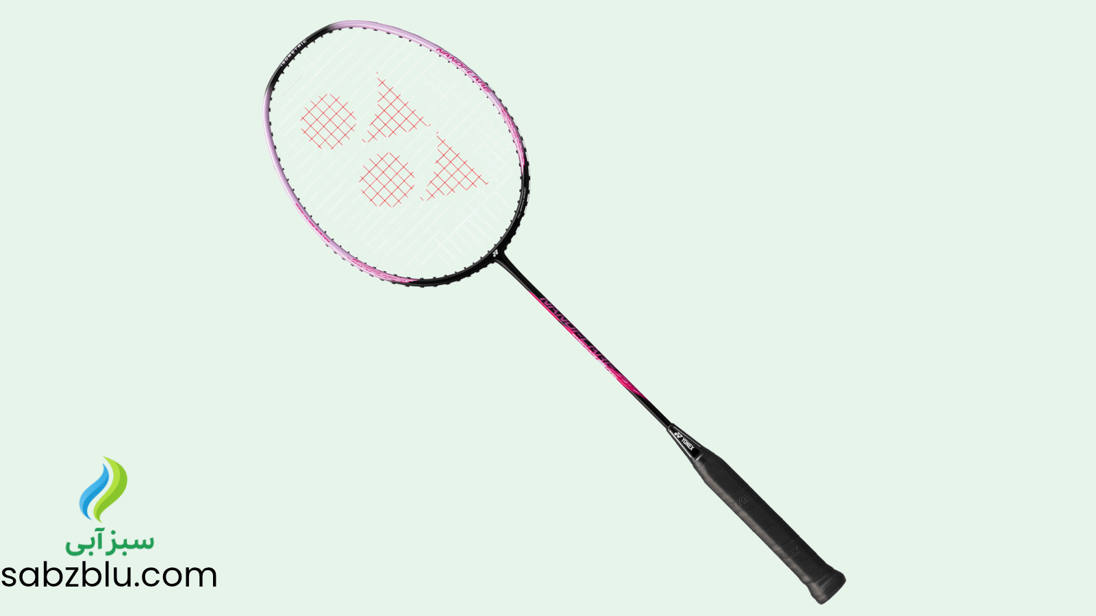راکت بدمینتون صورتی