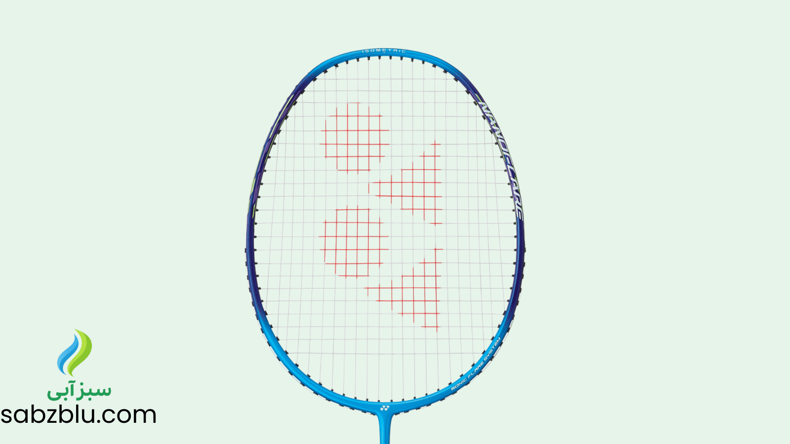 راکت بدمینتون یونکس Nanoflare 001 clear cyan اورجینال