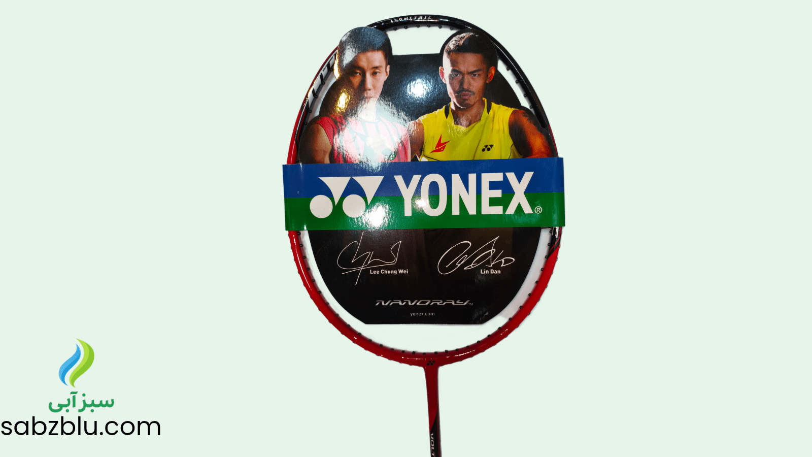 راکت بدمینتون یونکس قرمز Voltric PowerSoare اورجینال