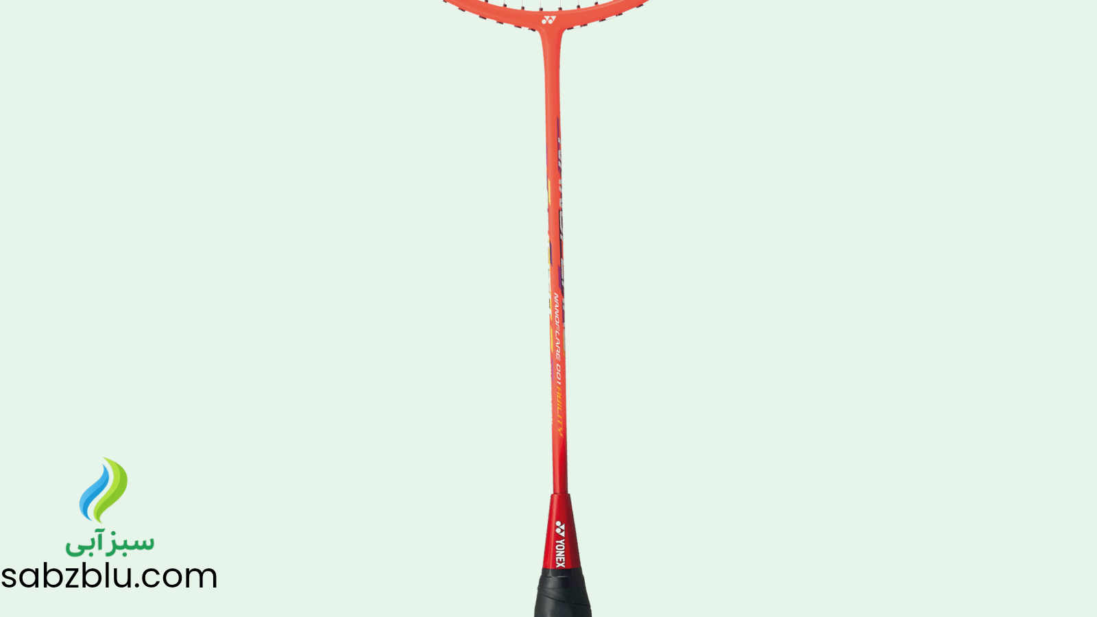 راکت بدمینتون صورتی yonex nanoflare 001 abillity اورجینال